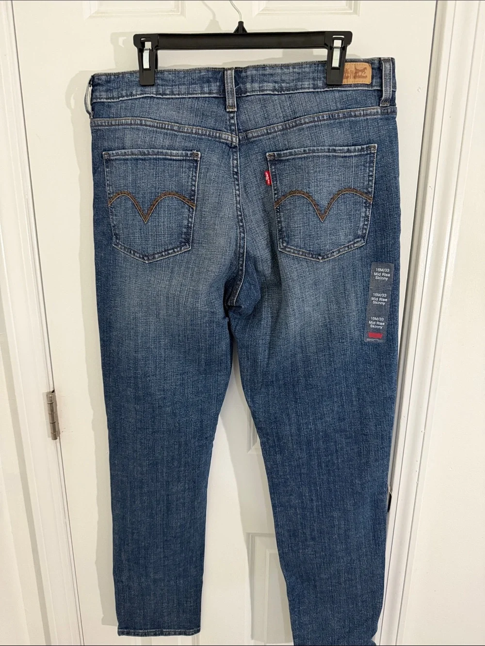 Levi's Men’s Skinny Jeans in Medium Blue Wash Size W33/L32
